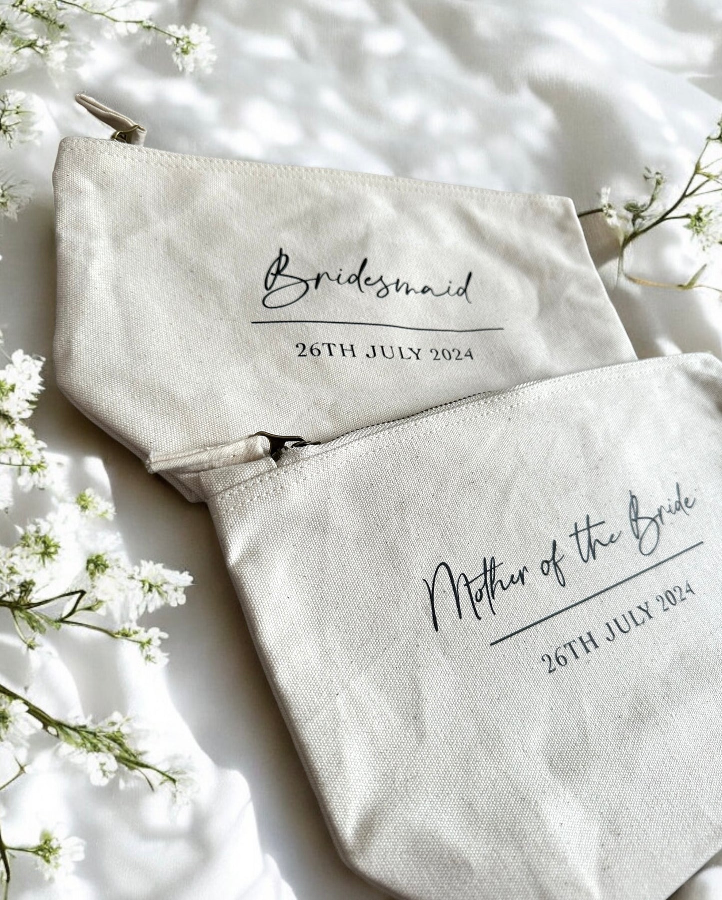 Bridesmaid/Mother Of The Bride/Groom Make up Accessory Bags