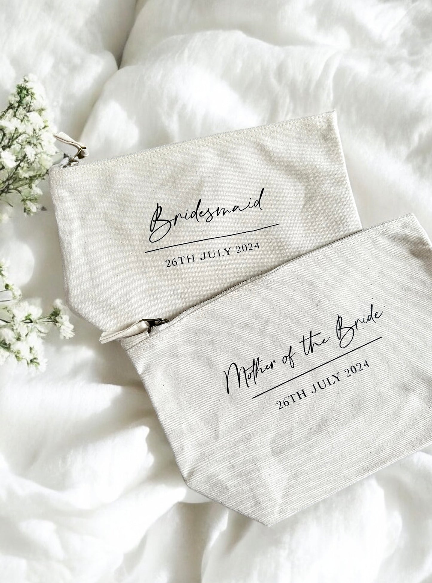 Bridesmaid/Mother Of The Bride/Groom Make up Accessory Bags