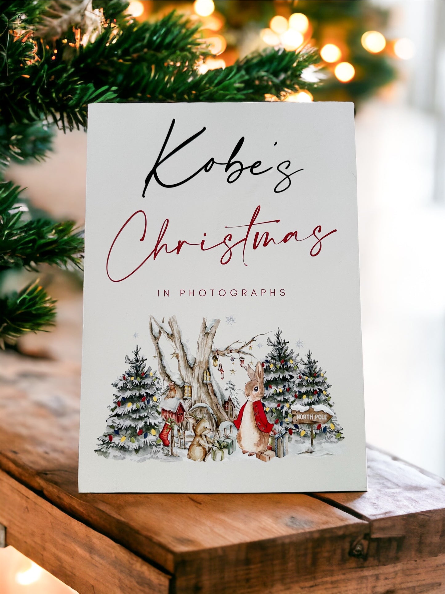 * Christmas Photograph Keepsake Booklets