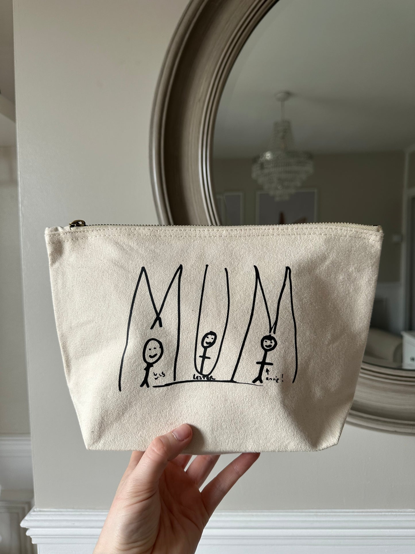 Children's Drawing Zip Storage Organiser.