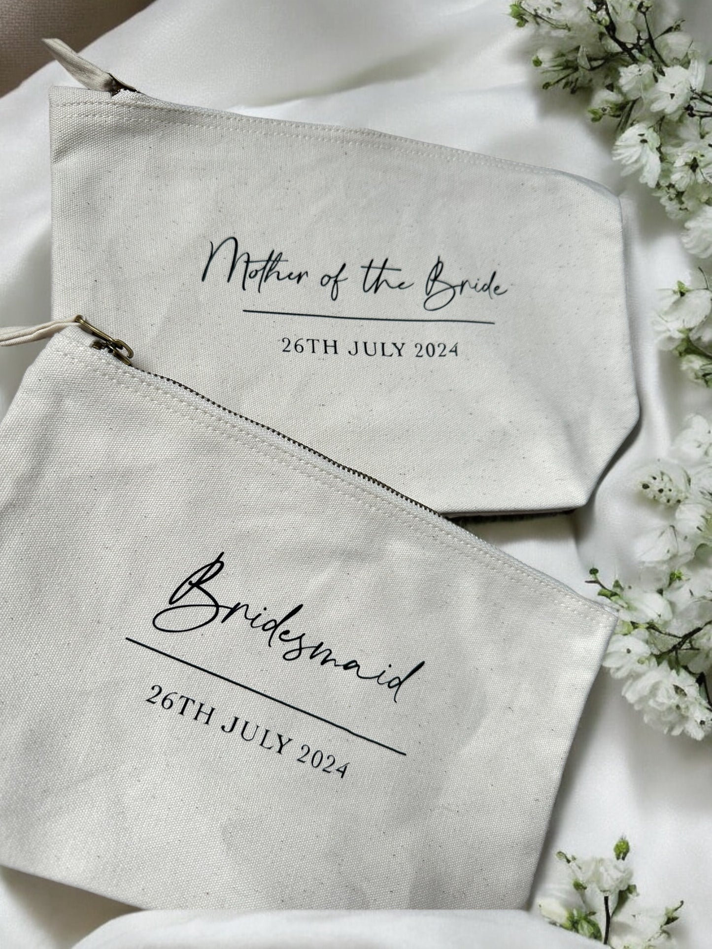 Bridesmaid/Mother Of The Bride/Groom Make up Accessory Bags