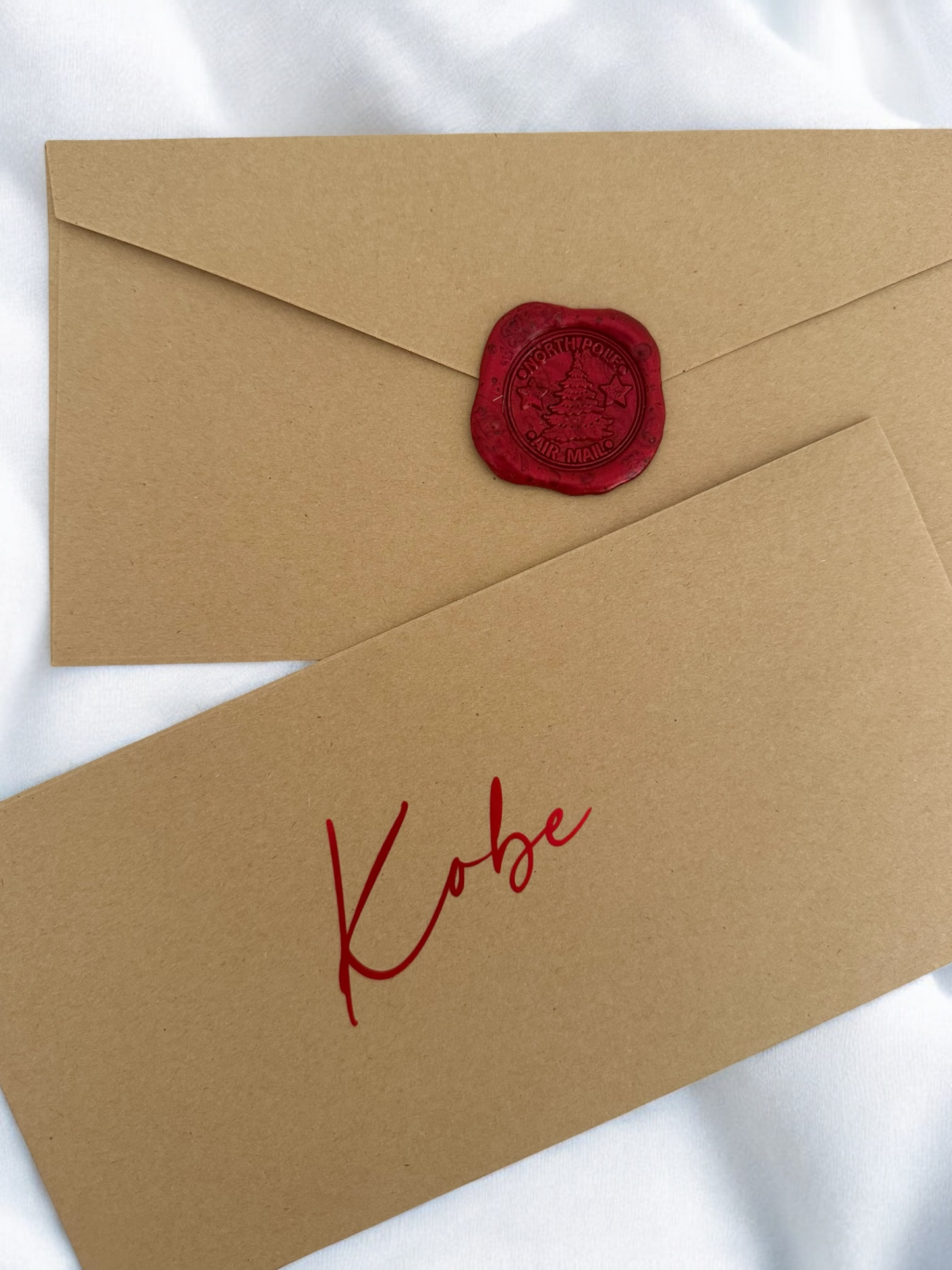 Personalised Letters from Santa with Optional Envelopes & Wax Seal ( Read Description )