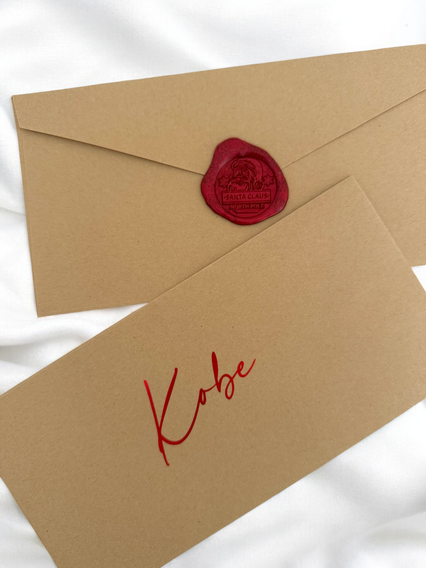 Personalised Letters from Santa with Optional Envelopes & Wax Seal ( Read Description )