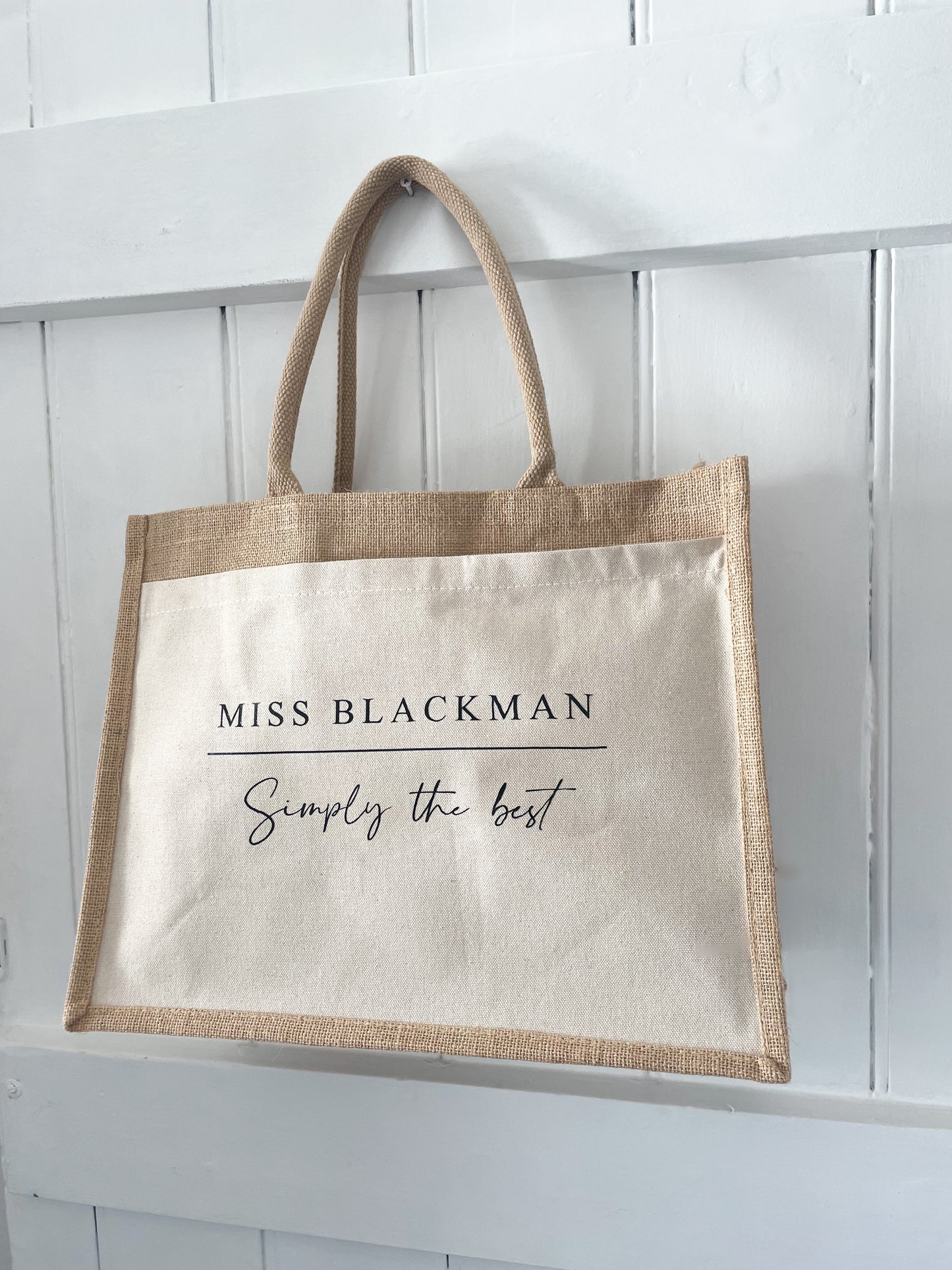 Teacher Shopper Tote Bag