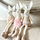 Floral & Neutral Sitting Bunnies' ( NOT PERSONALISED )