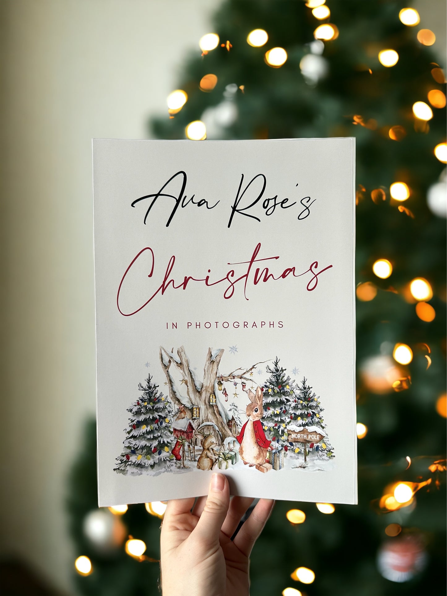 * Christmas Photograph Keepsake Booklets